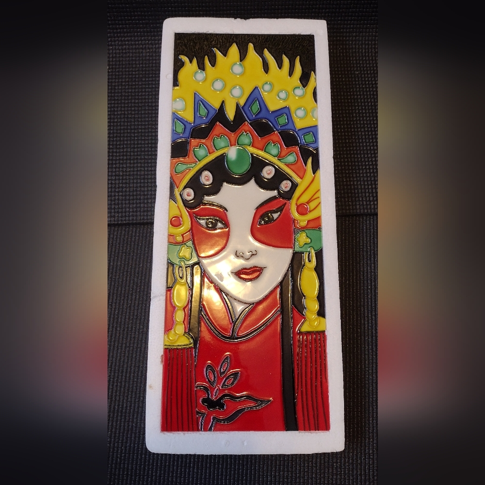 Chinese Opera Ceramic Tile Art